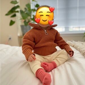 Jamie Kay Caramel Brown Sweater